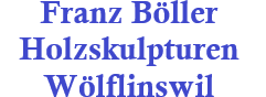 Logo Franz Böller Holzskulpturen in Wölflinswil